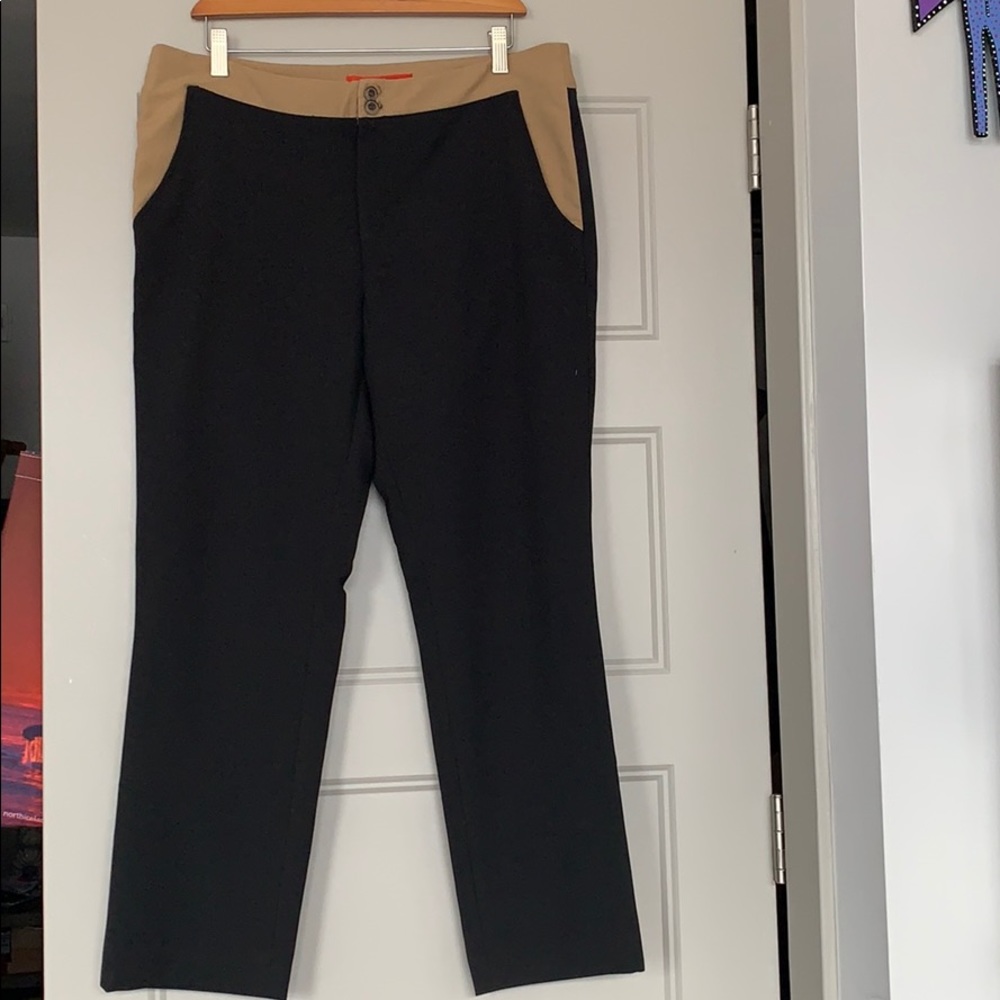 Anthropological Cartonnier black pants.